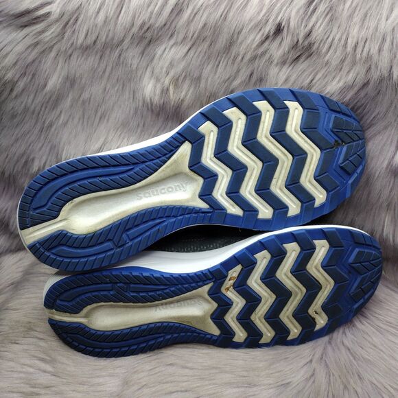 Saucony Cohesion 16 Running Sneakers Womens Sz 11 Gravel Grape White Performance - Picture 6 of 8